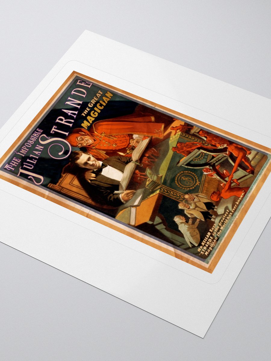 Julian Strande Poster Stickers product image (7)