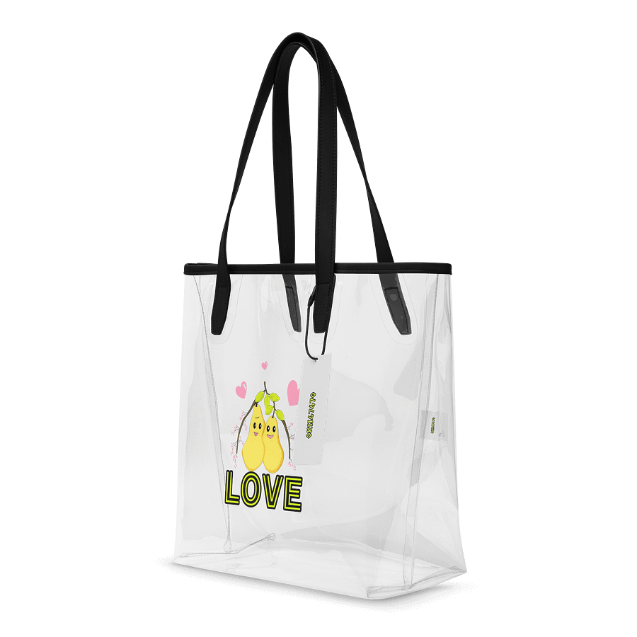 Love Pears Clear Tote Bag product image (4)