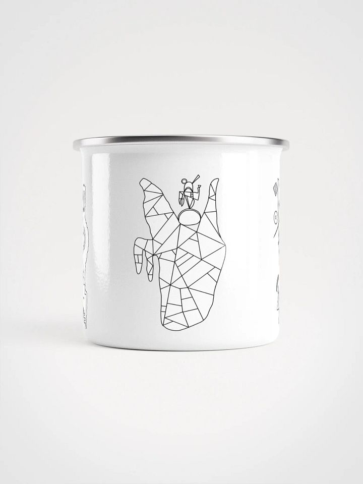 Color-Your-Own Kandinsky Enamel Mug product image (2)