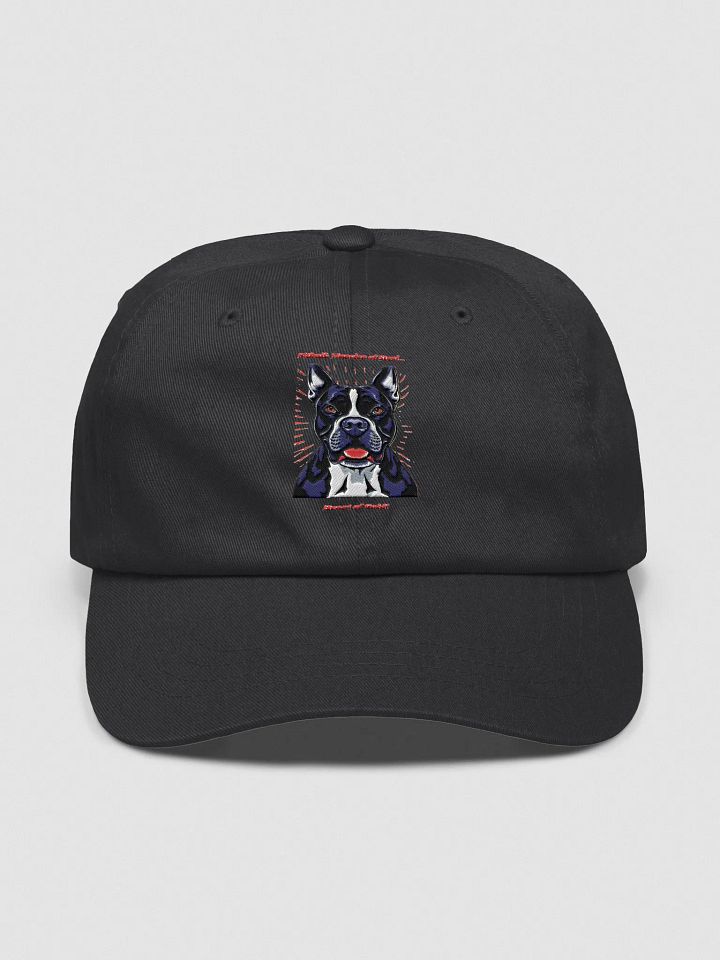 Pitbull Portrait Dad Hat product image (5)