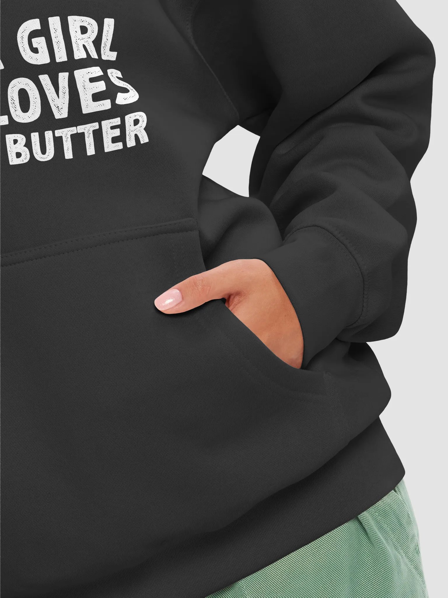 Just A Girl Who Loves Peanut Butter Hoodie | Peanut Butter Hoodie product image (8)