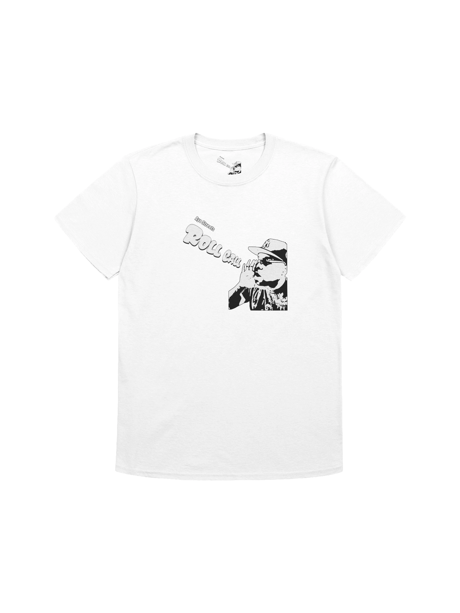 Roll Call Black & White Tee product image (1)