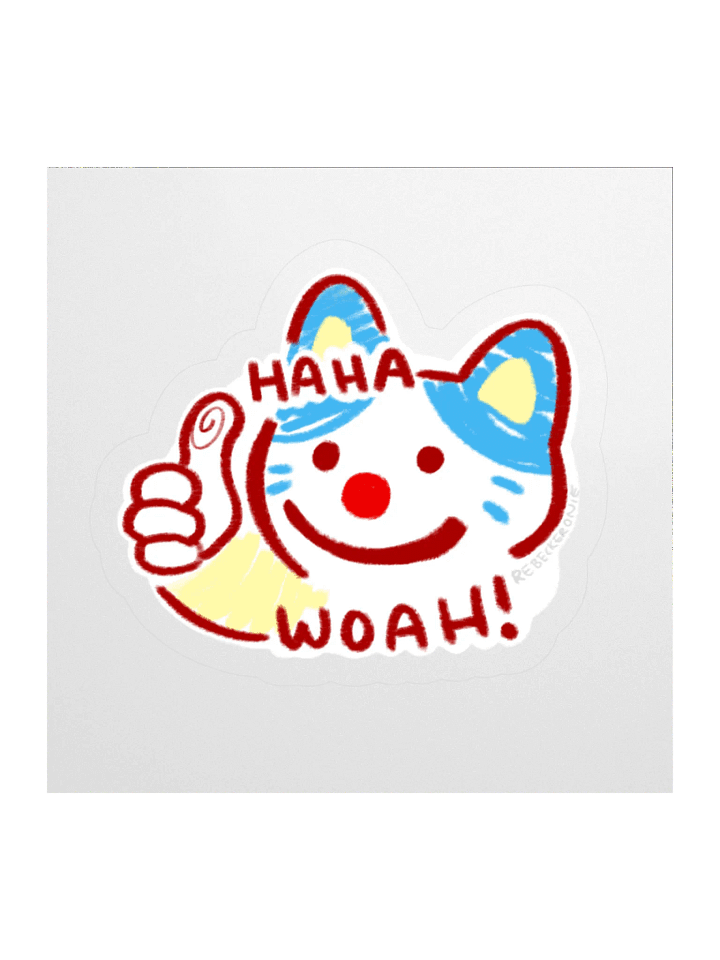 Haha woah! sticker product image (1)