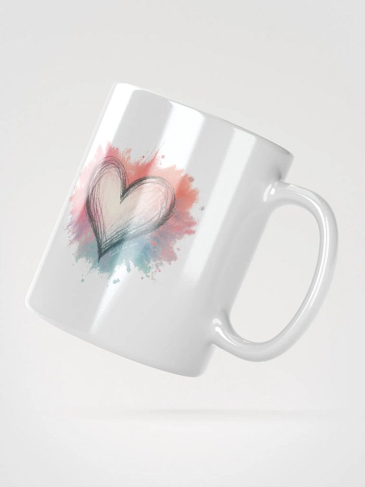 Espalhe Amor - Caneca de Cerâmica - Canal da Lelê product image (2)
