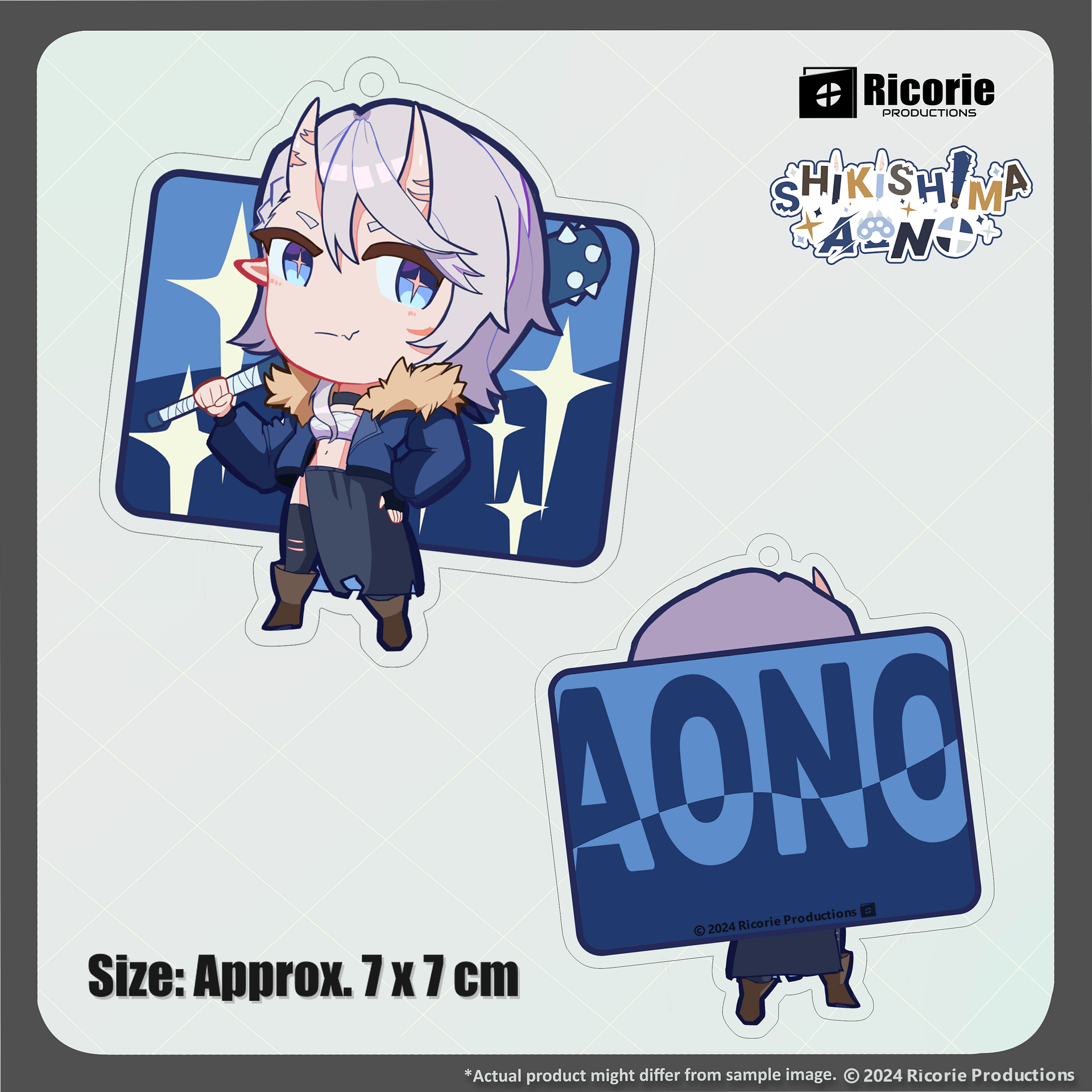 Shikishima Aono 1st Edition Keychain product image (1)