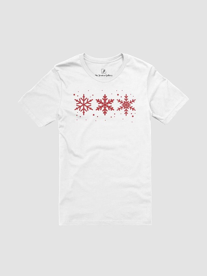 Snowflakes Supersoft Classic Fit T-Shirt product image (1)