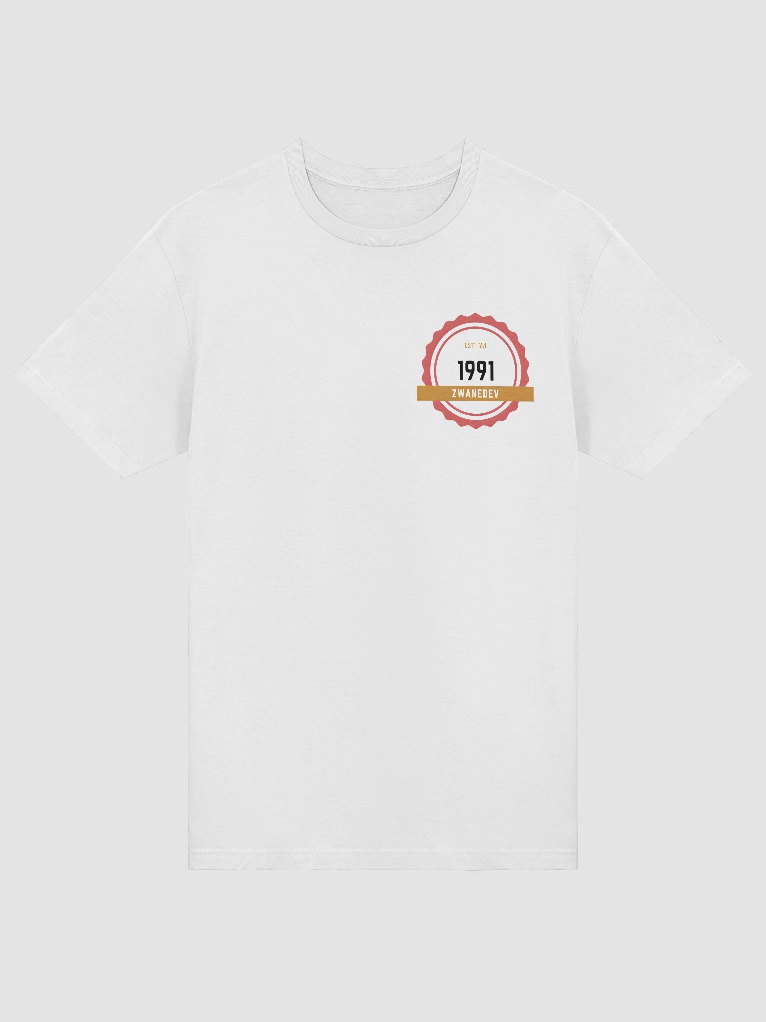 ZwaneDev | White Simple T Ξ product image (5)
