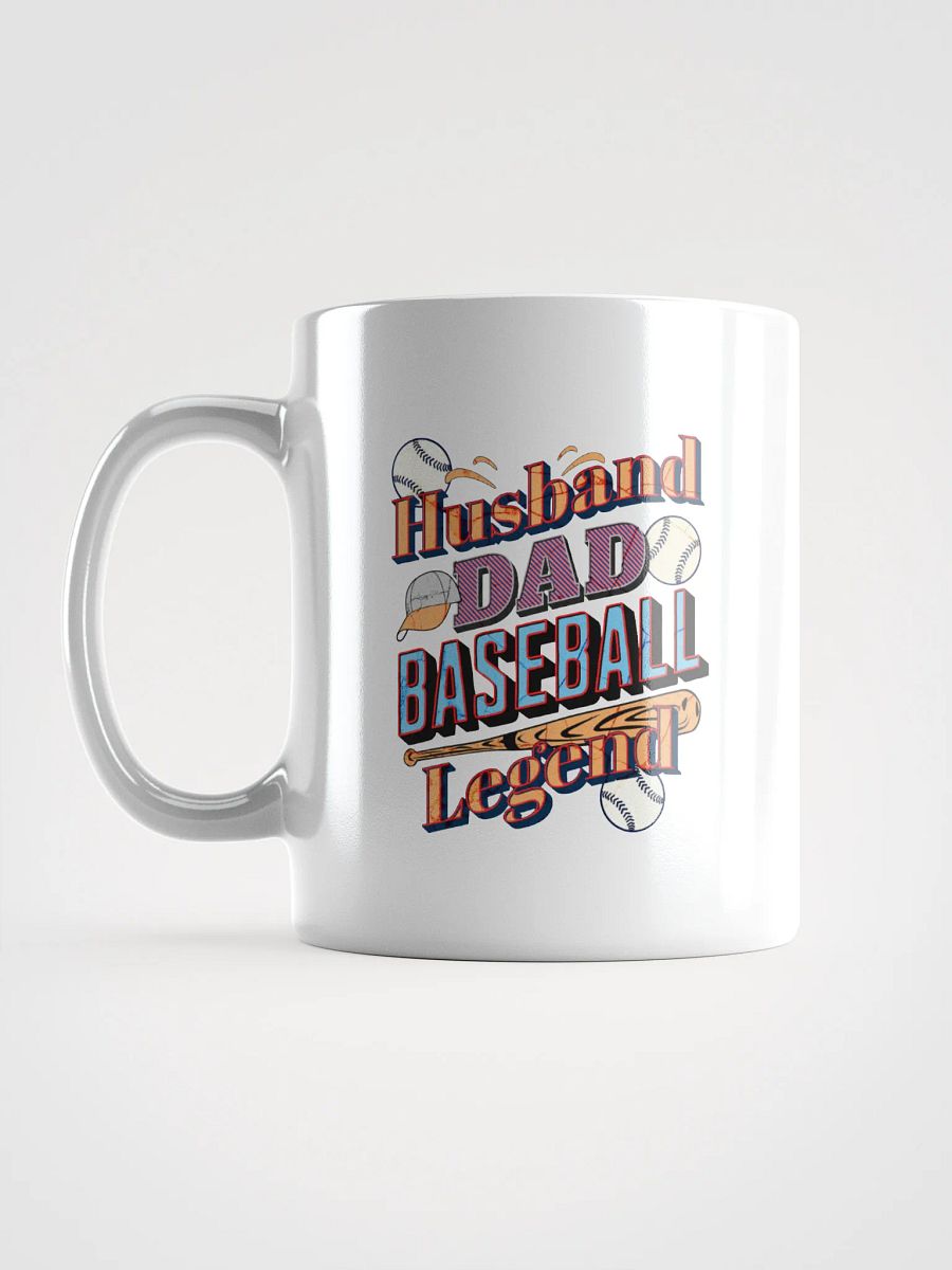 Husband Dad Baseball Legend Mug product image (1)