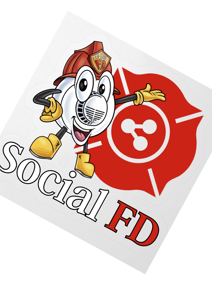 Social FD Mascot Sticker product image (6)