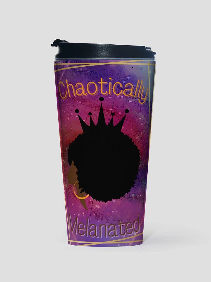 Melanated Queen Designed Coffee Sipper product image (1)