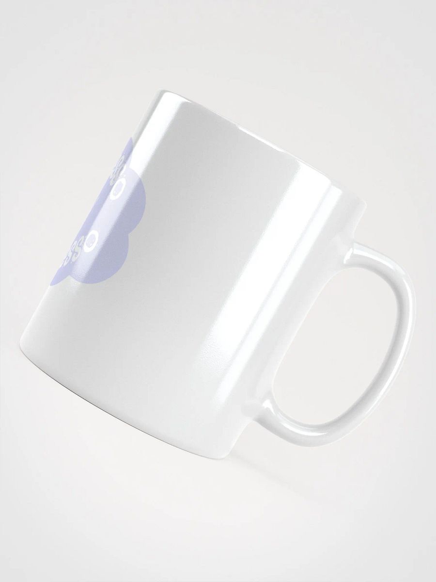 Expresso my Depresso Mug, Light Blue Cloud, White Mug product image (5)