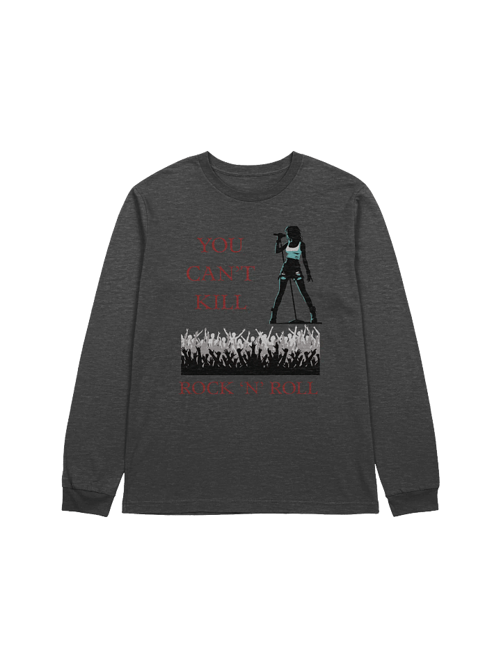 Rock 'n' Roll Silhouette Long Sleeve Tee product image (4)