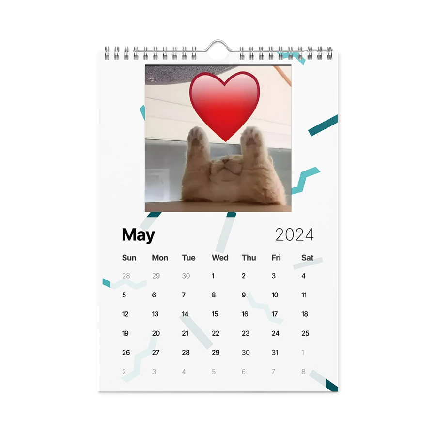 Wall Calendar (2024): Meme Cats product image (14)