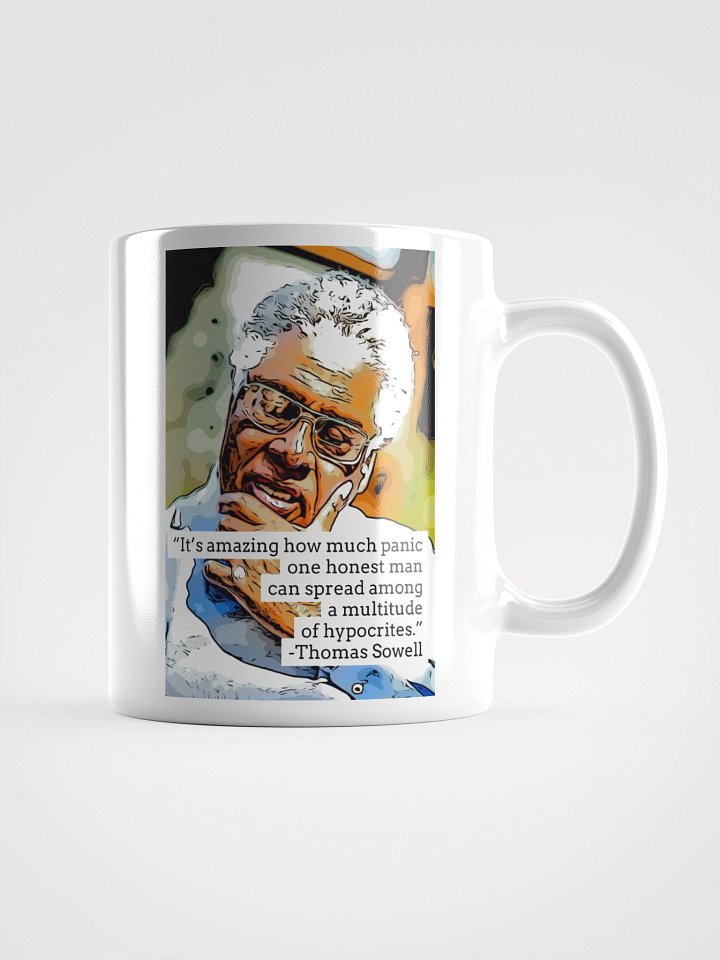 “One Honest Man” — Thomas Sowell Art Mug product image (1)