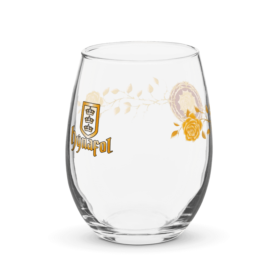 The Golden Rose Wine Glass product image (2)