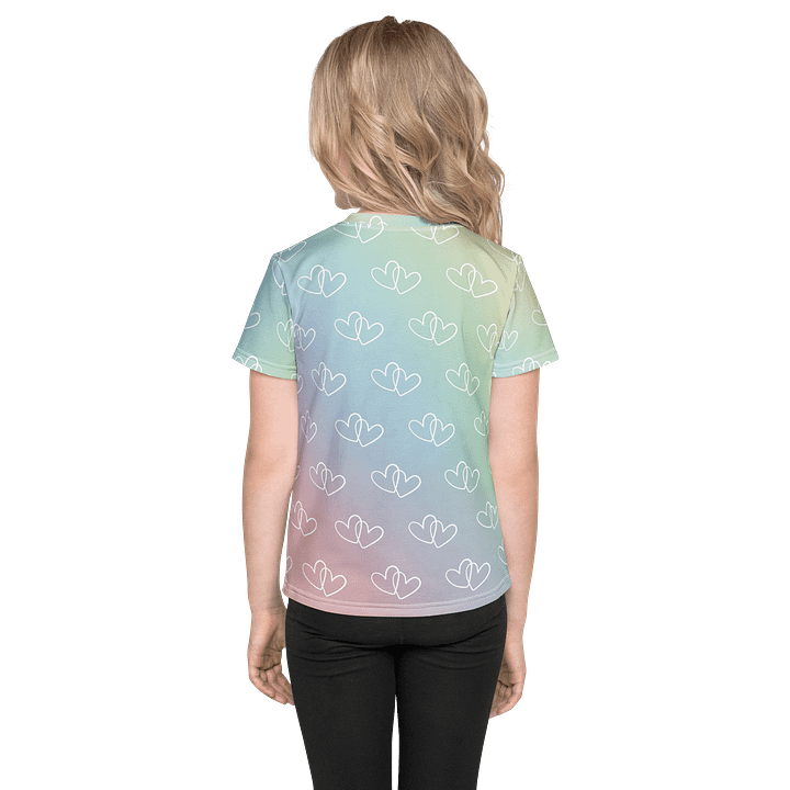 Rainbow Heart Kids Tee product image (2)