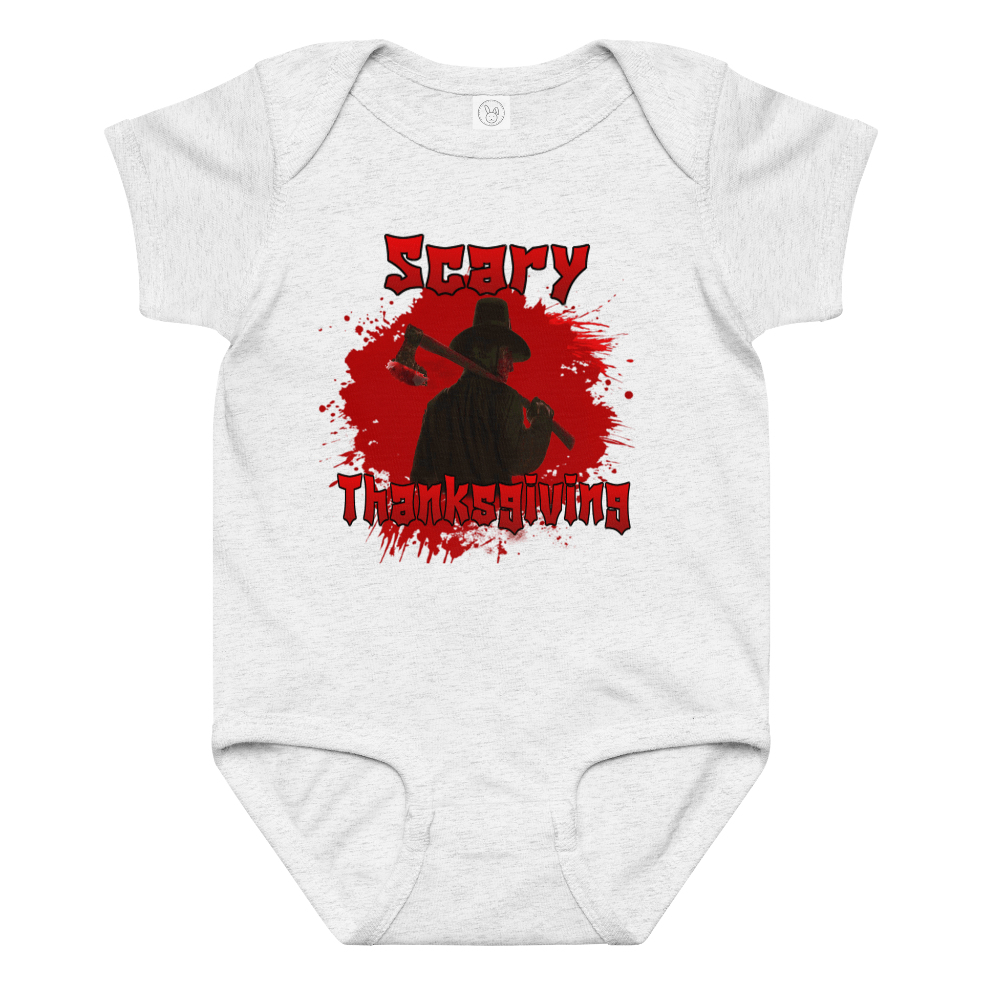 Horror-Themed Scary Thanksgiving Baby Bodysuit product image (5)