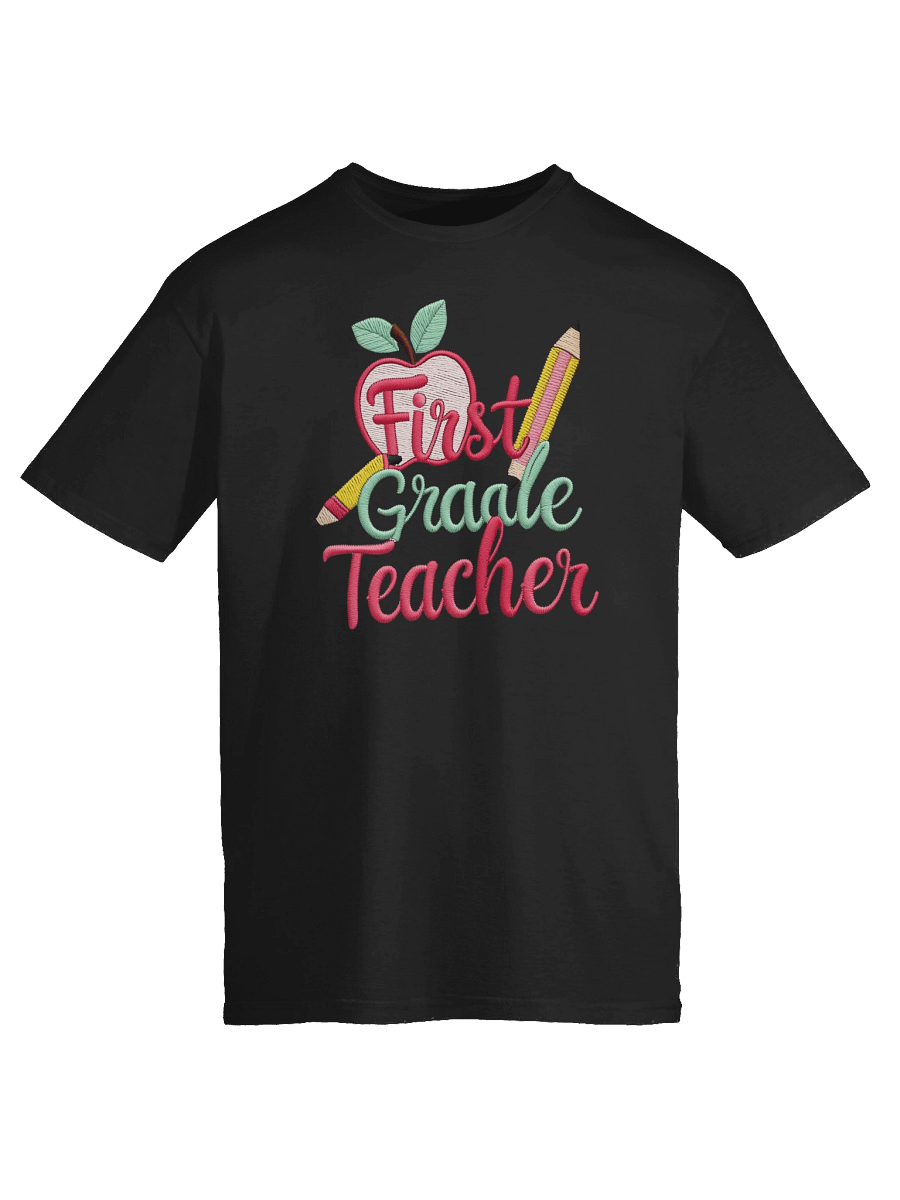 Classroom Chic First Grade Teacher Tee product image (57)