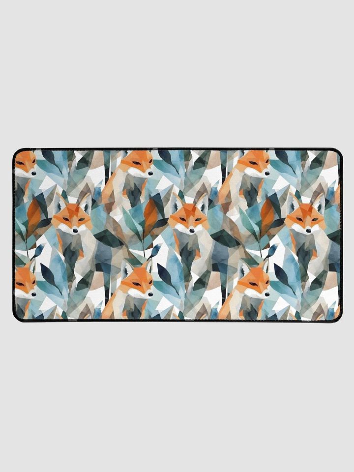 Fox pattern Desk Mat product image (1)