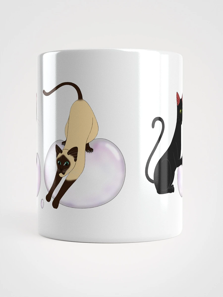 Black Cat and Siamese Cat Bubble Mug product image (5)