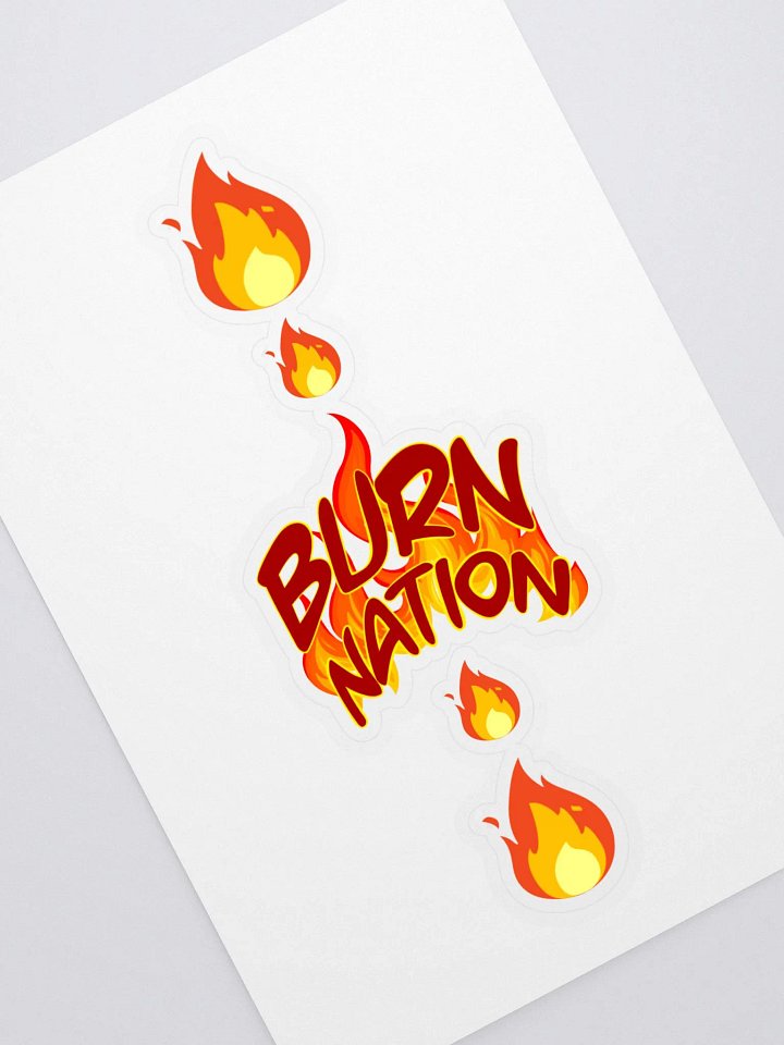 Burn Nation stickers product image (2)