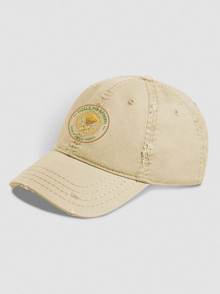 Pickle Fit Paddle Distressed Dad Hat product image (10)