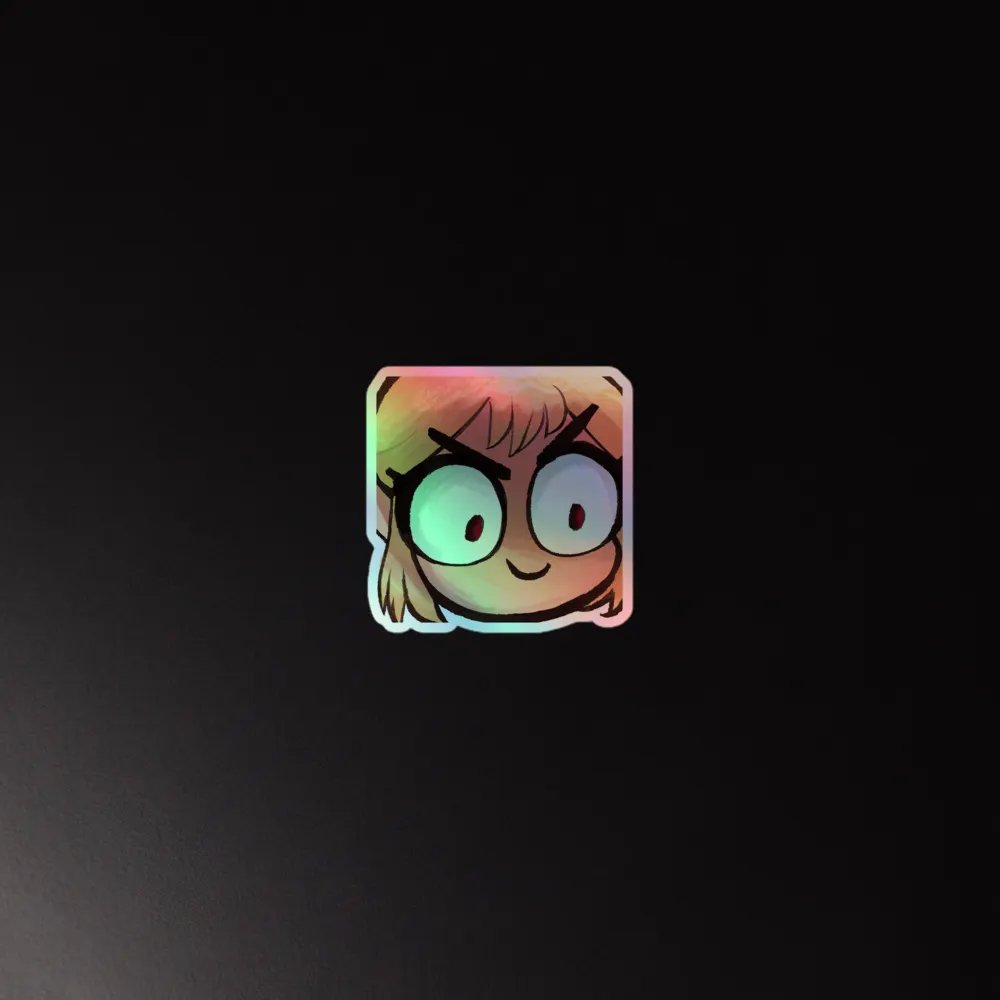 HyliaSophia STARE Holographic Sticker product image (2)