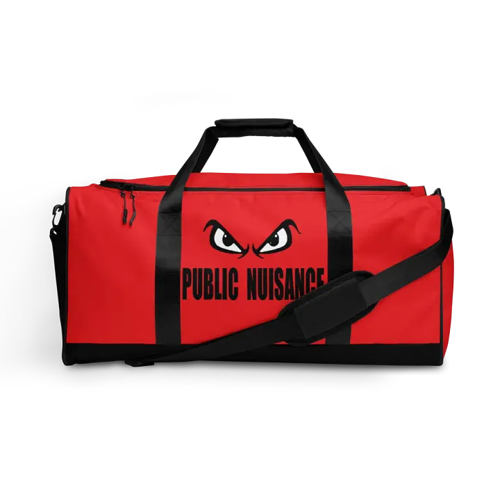 Public Nuisance: Red Duffle Bag product image (1)