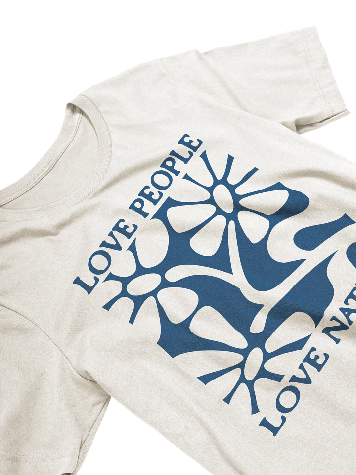 Love People Love Nature Signature Unisex T-Shirt product image (2)