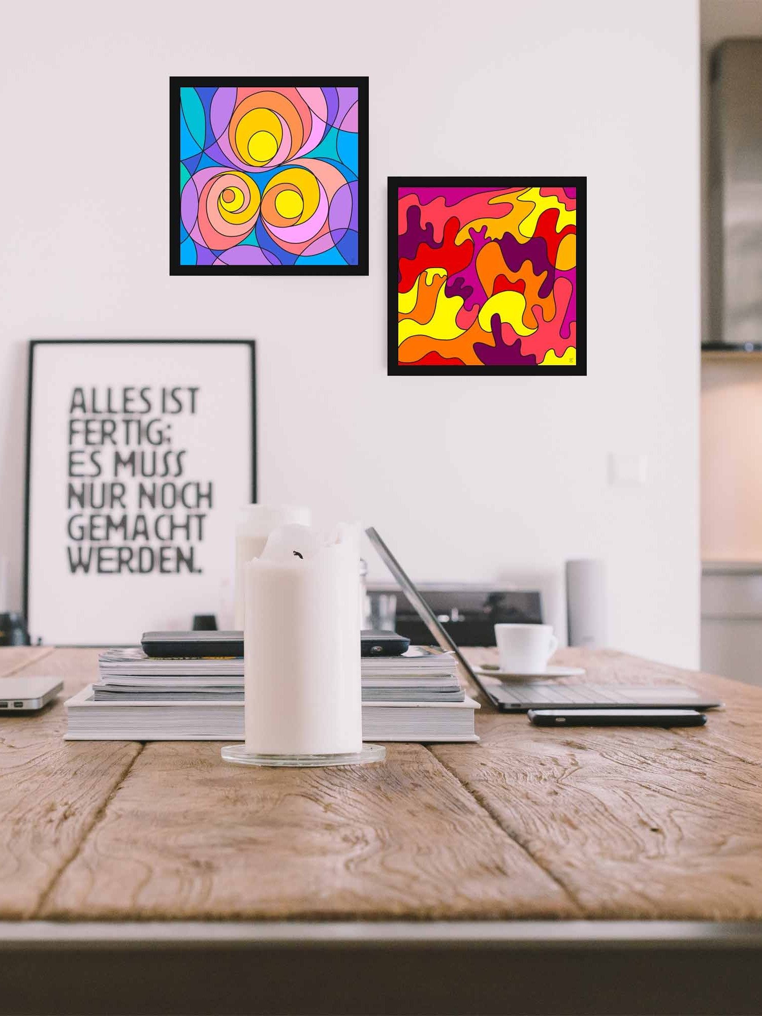 Blank Canvas Masterpieces - Abstract Square No. 3 product image (163)
