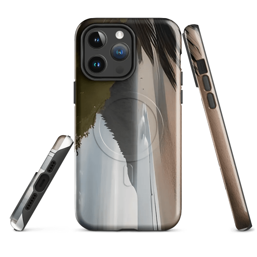 Magnetic Waves iPhone® Tough Case product image (1)