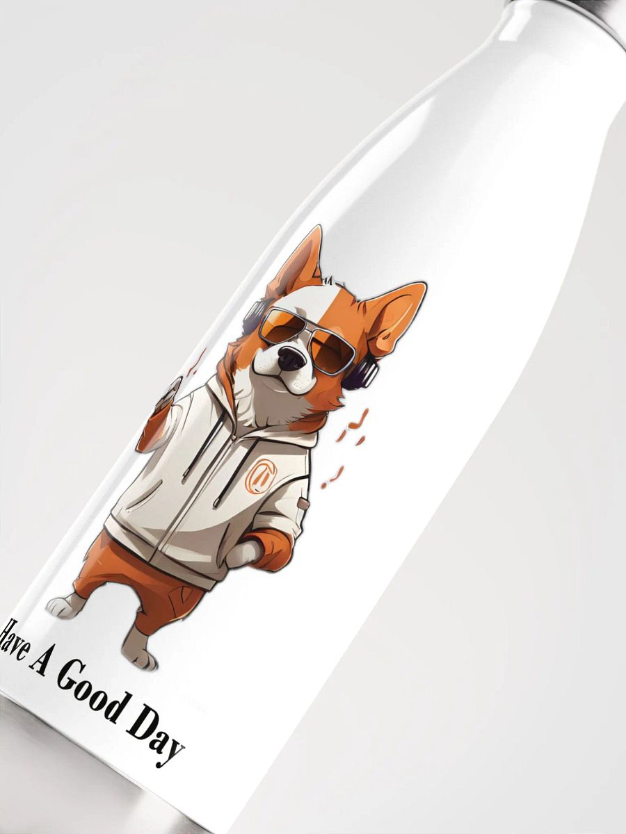 Cool Corgi Stainless Steel Water Bottle product image (5)
