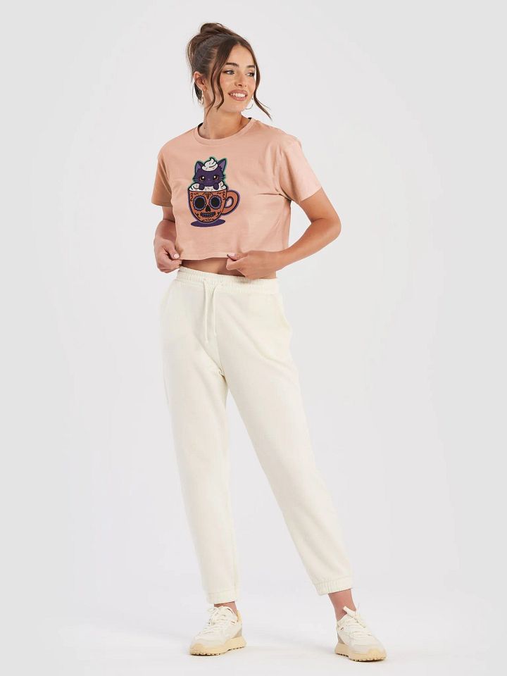Sugar Skull Kitten Mug Crop Top product image (2)
