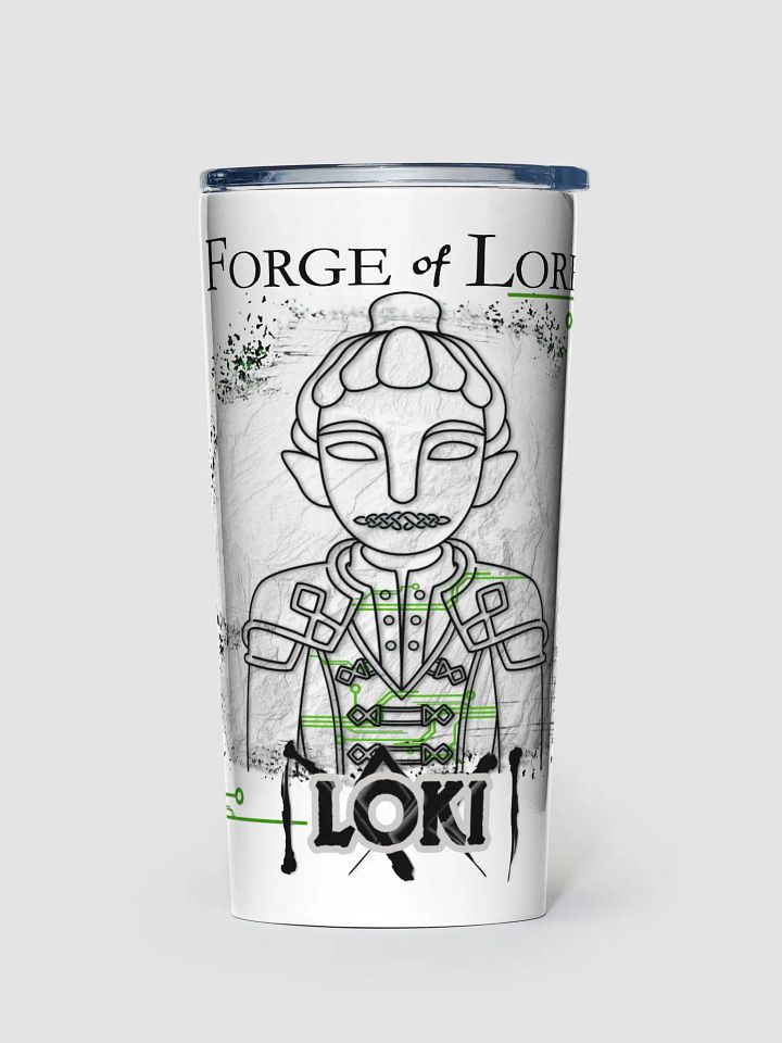 Loki Has a Stainless Steel Tumbler! || Forge of Lore product image (1)