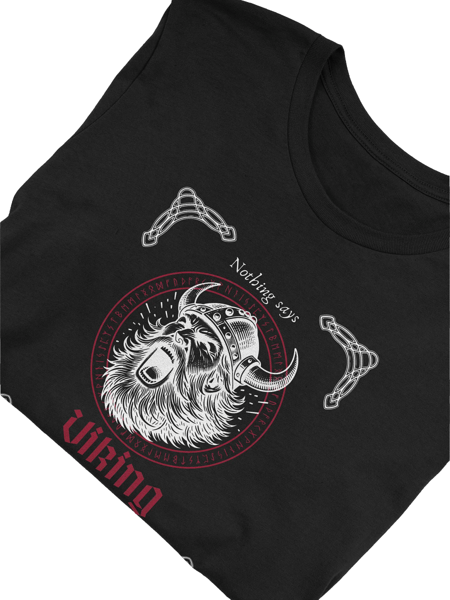 Viking Naked Death Run Gaming Tee product image (3)