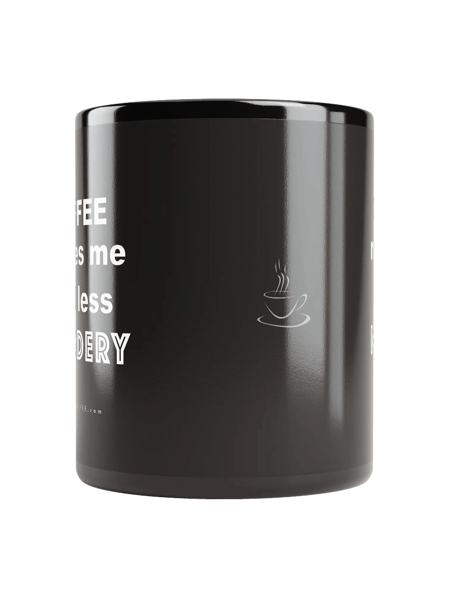 COFFEE MURDERY - Black Glossy Mug product image (2)