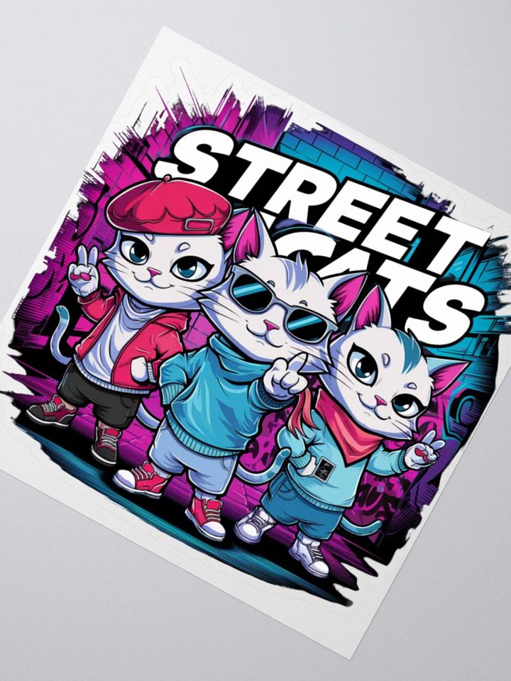 Street Cats Urban Stickers Set product image (4)
