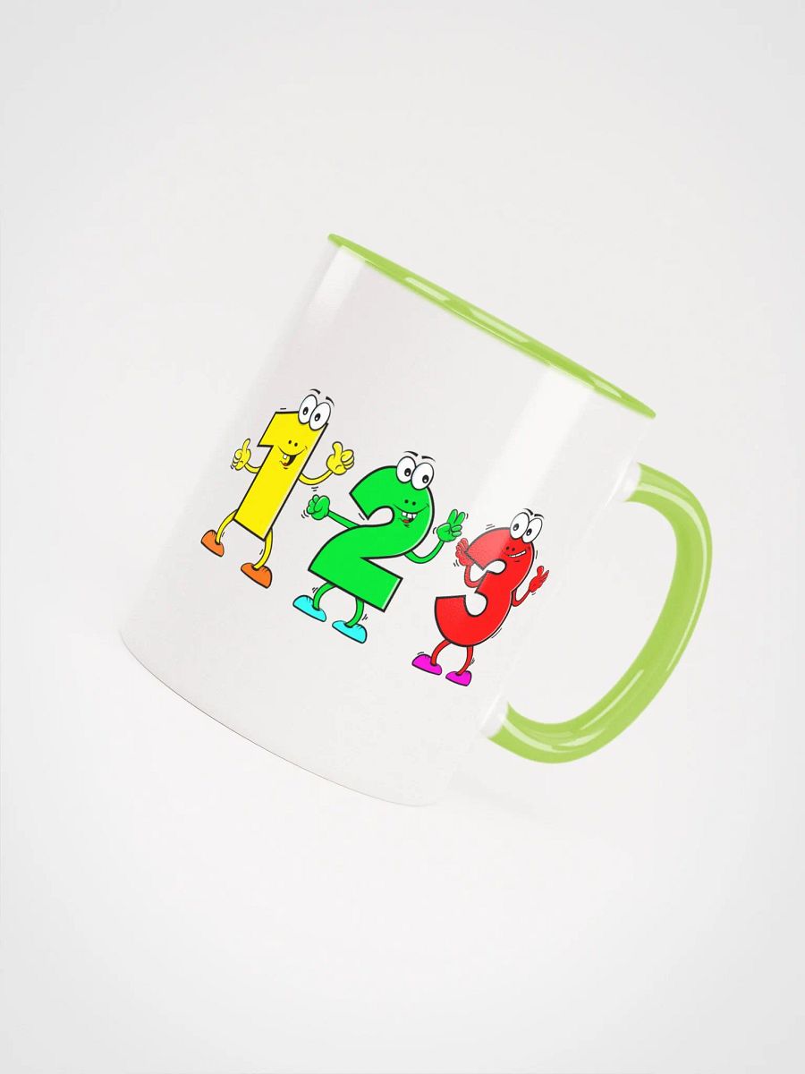 Whimsical Number Friends Ceramic Mug product image (14)