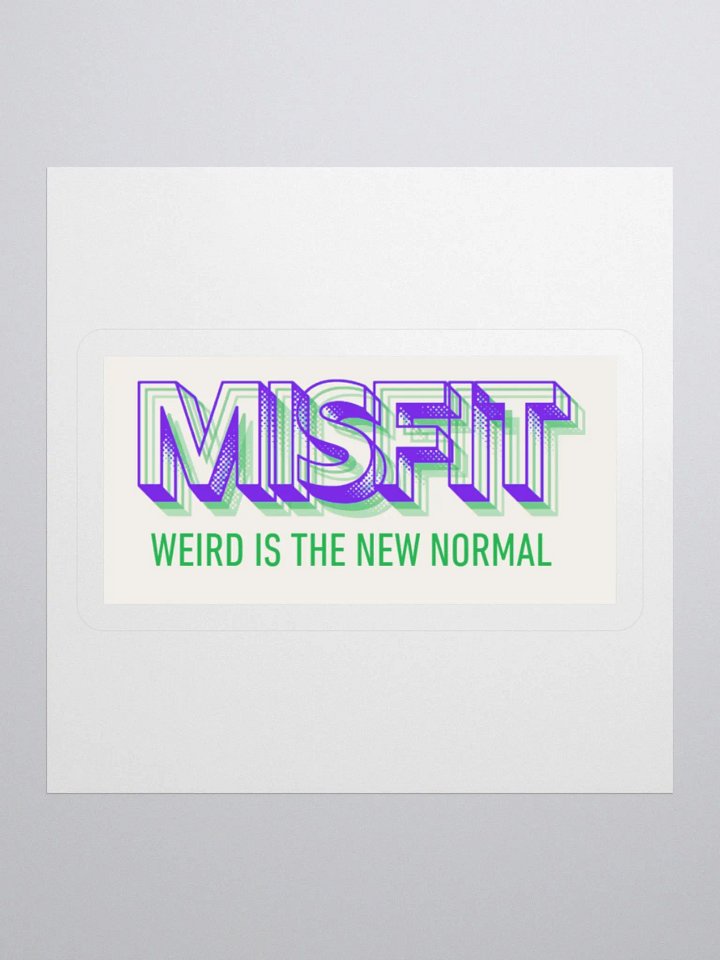 Misfit sticker product image (2)
