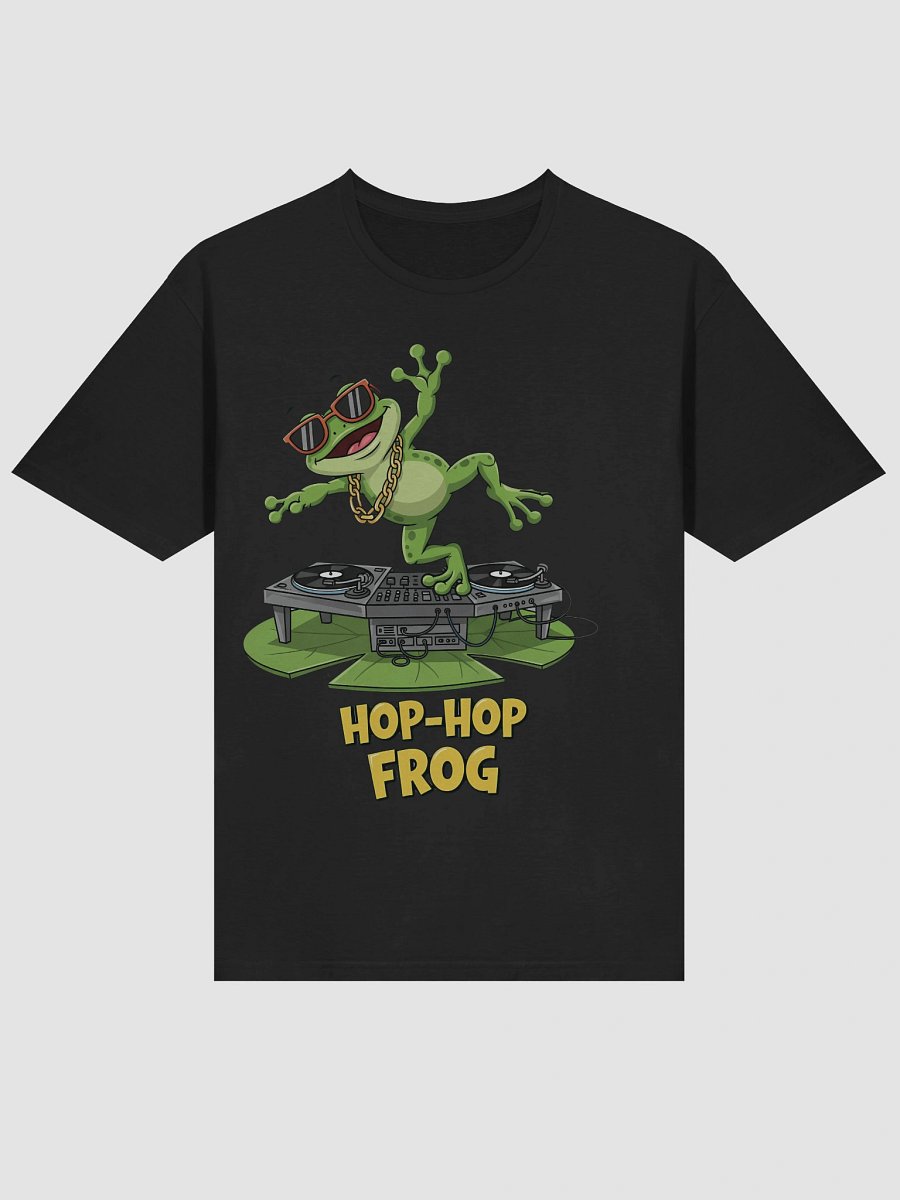 Funky Frog DJ Unisex T-Shirt product image (21)