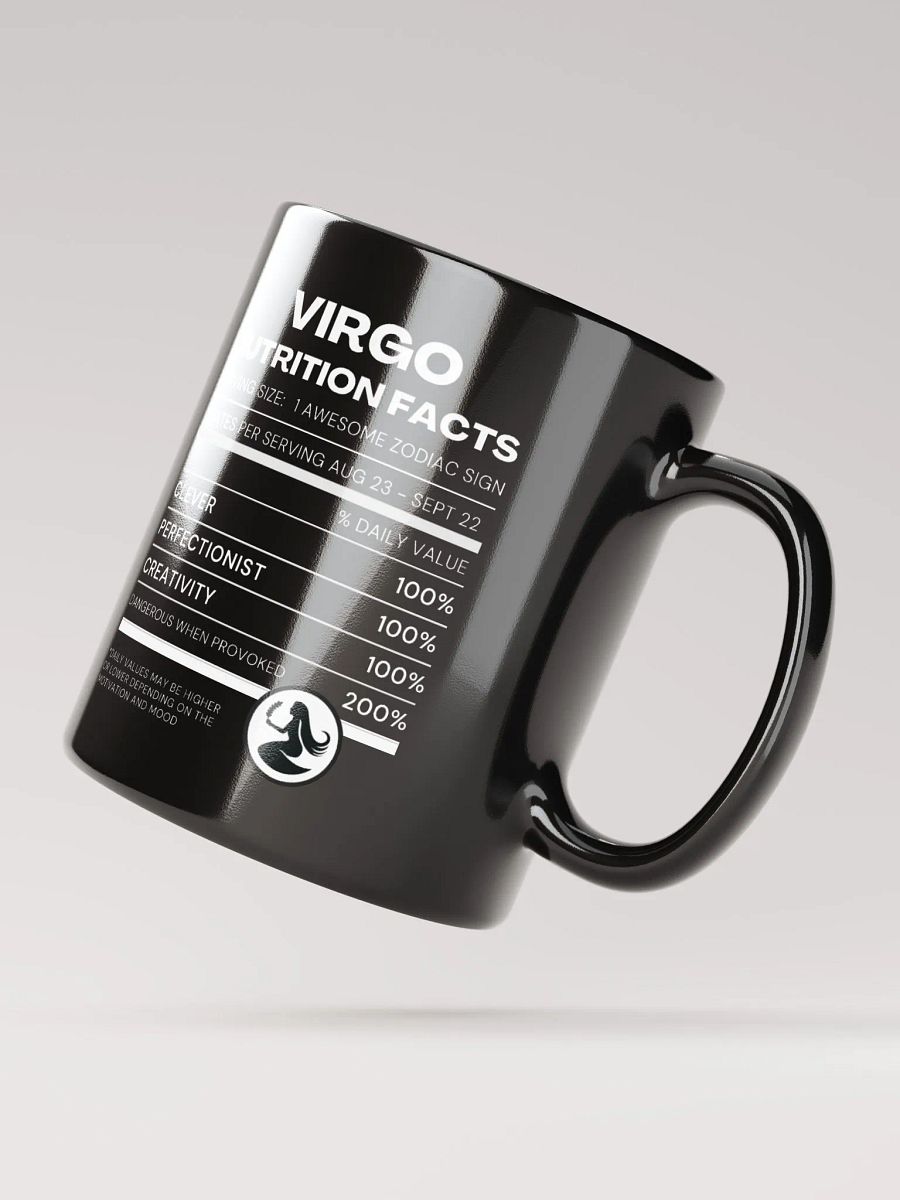 Virgo Nutrition Facts Mug product image (5)