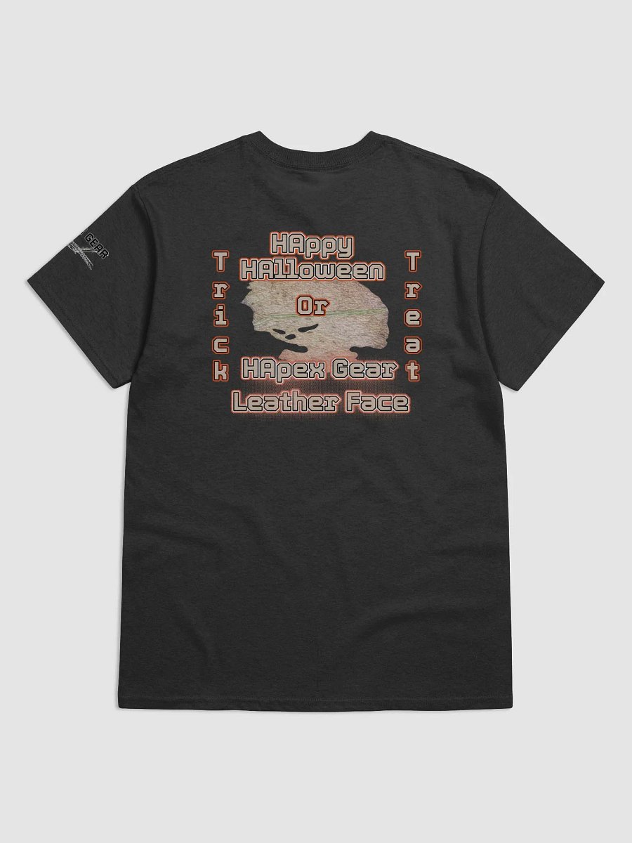 Heavyweight T-Shirt - HAppy HAlloween Leather Face product image (2)