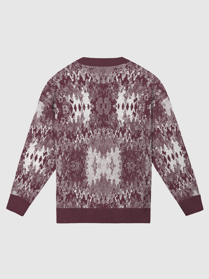 Ikat-Inspired Sweater – Plum & Stone product image (2)