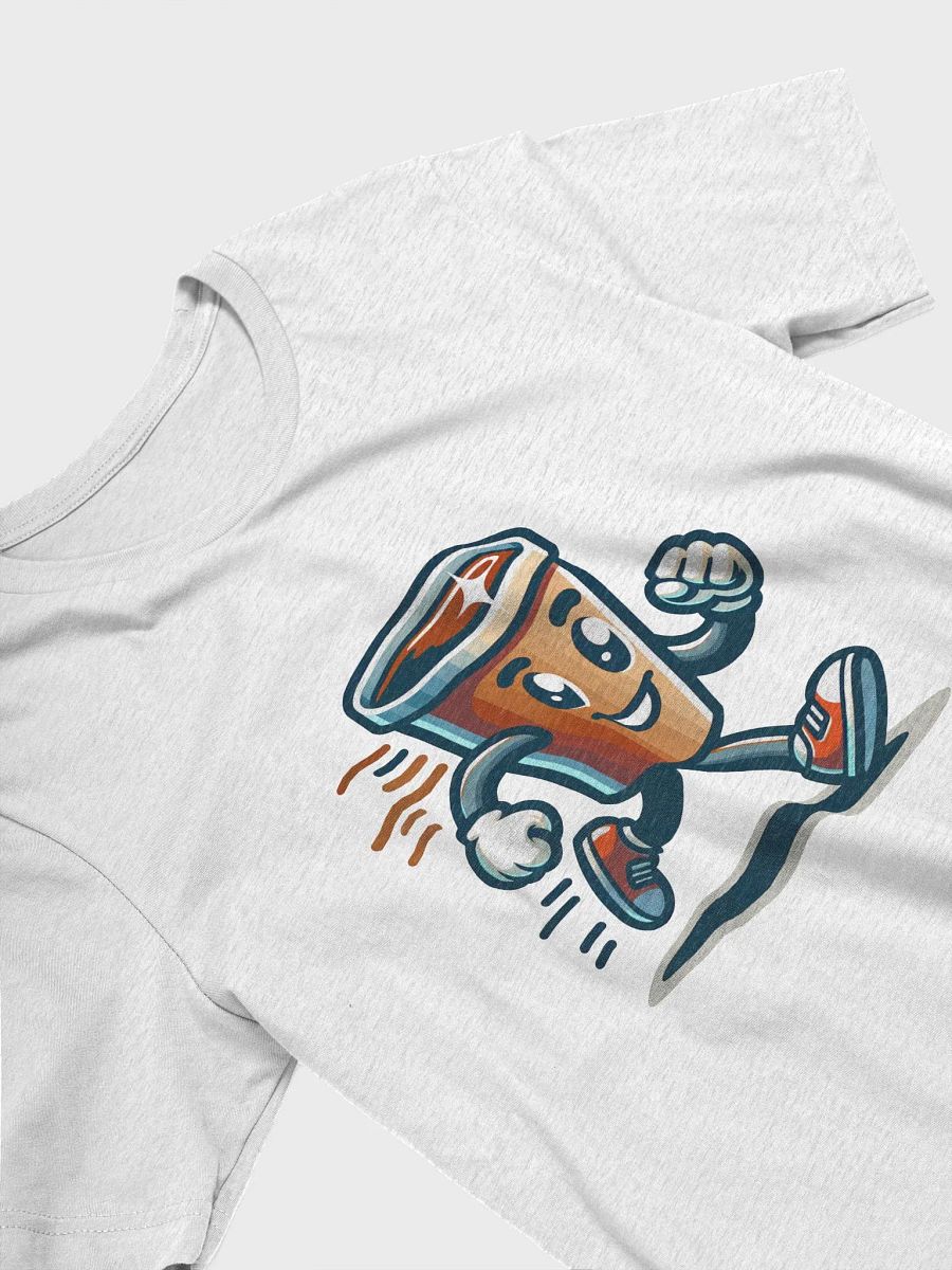 Energetic Coffee Cup Cartoon T-Shirt product image (4)
