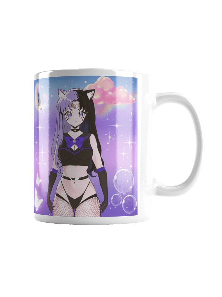 Sailor Nekowave (Dream Version) White Glassy Mug product image (2)