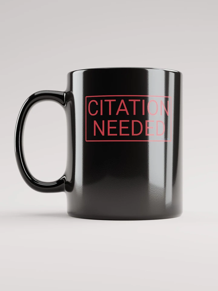 Citation Needed Back in Black (Mug) product image (1)