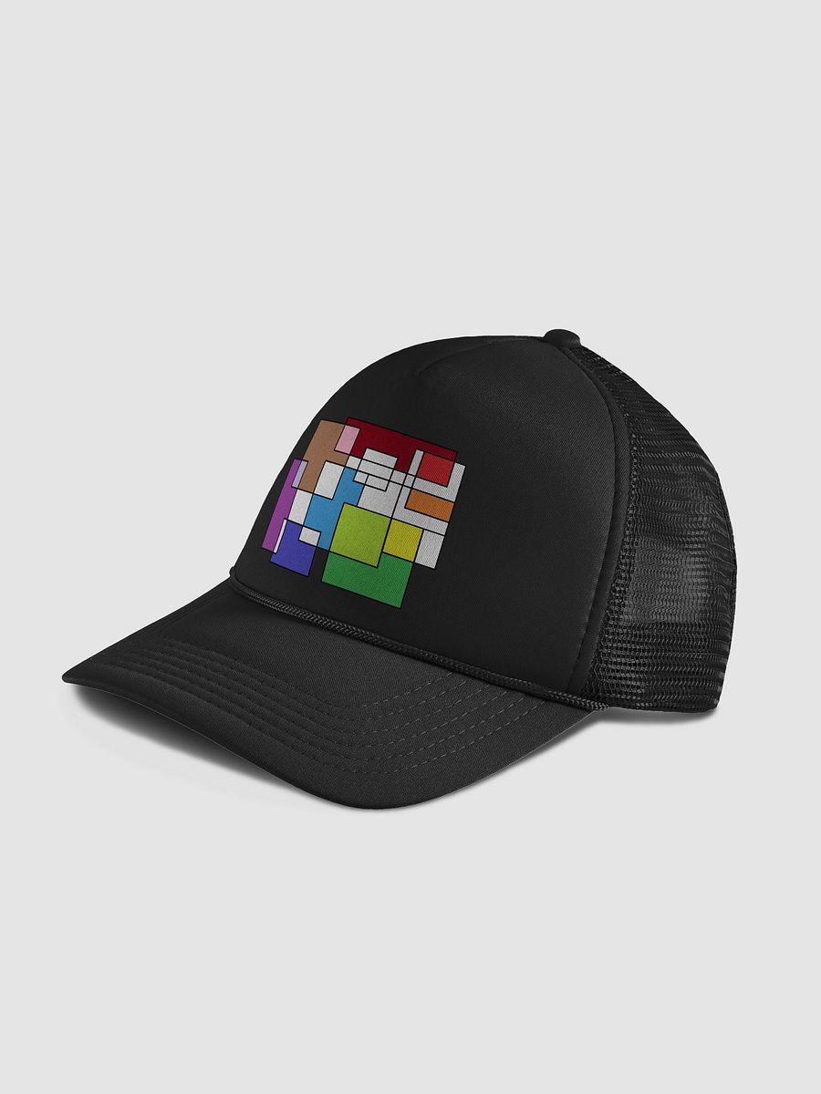 Abstract Clock Trucker Hat product image (7)