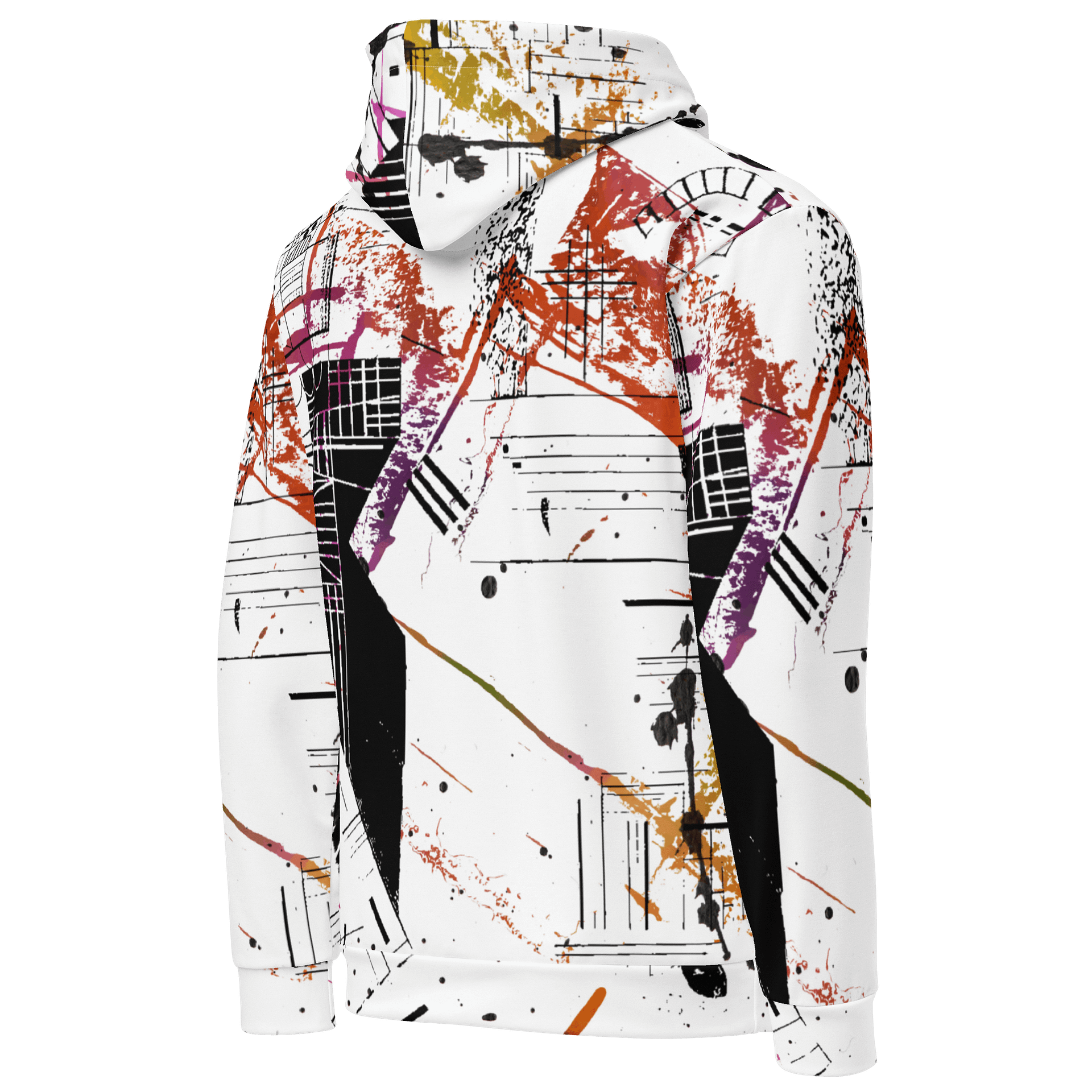 Ritmo Urbano (Urban Rhythm) Eco-Friendly Canvas Hoodie product image (5)