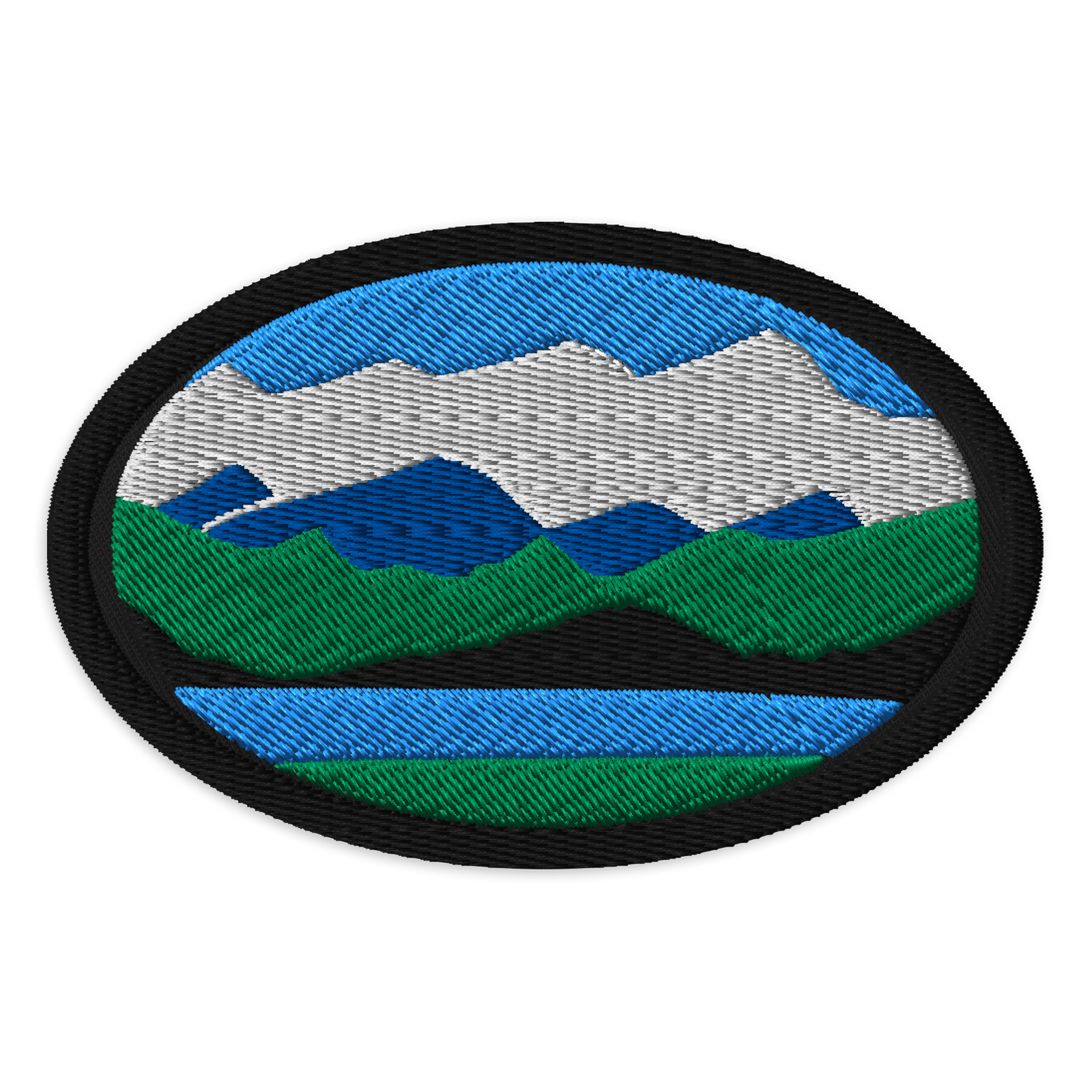 Mountainside rounded patch product image (1)