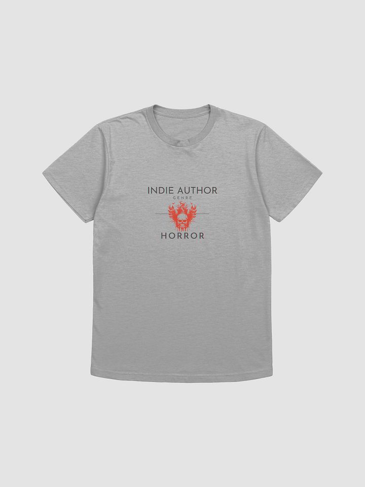 Indie Author Genre Horror Supersoft Grey T-shirt product image (1)